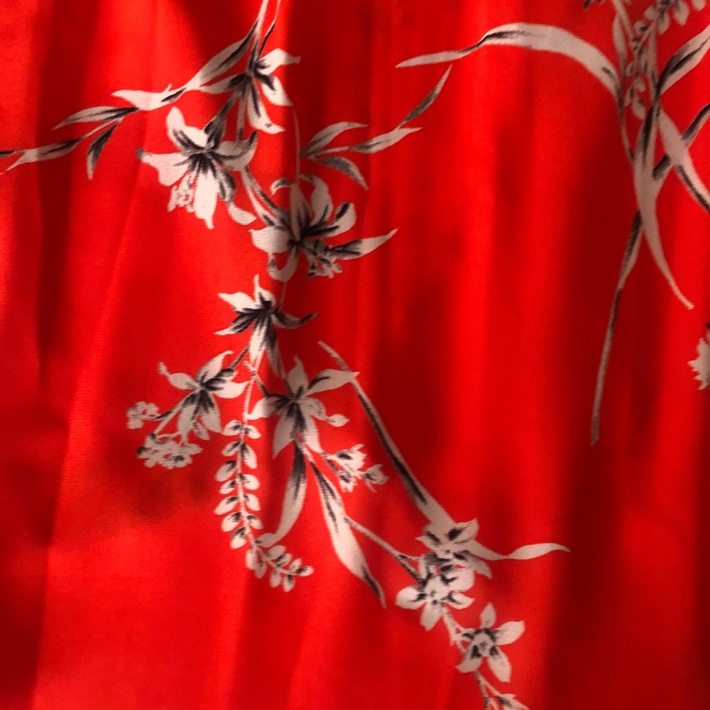 Dress Forum red floral maxi skirt - Picture 11 of 11